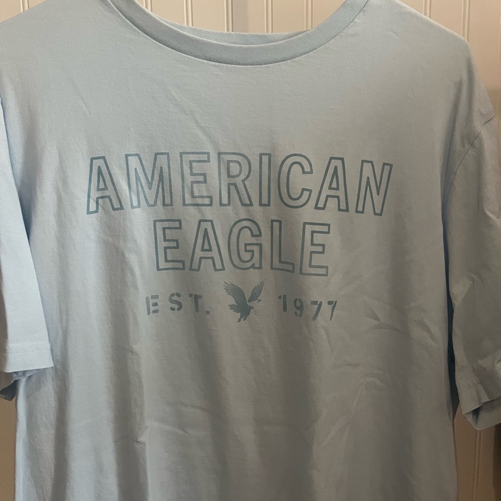 American Eagle Outfitters Blue Men's Shirt